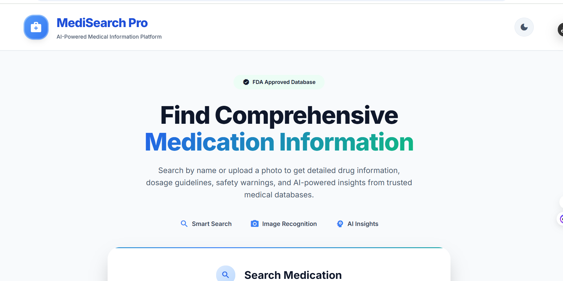 MediSearch Pro